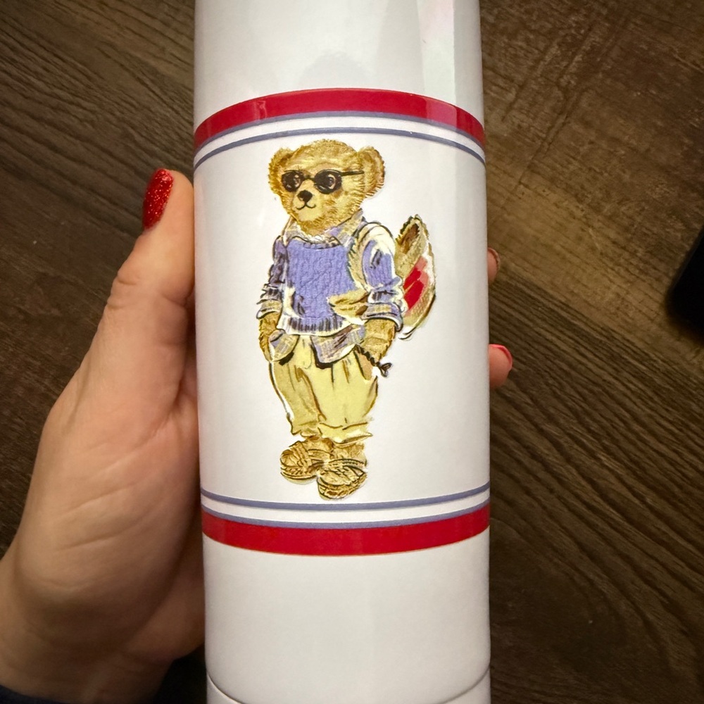 Ralph Lauren Polo Bear Tumbler
